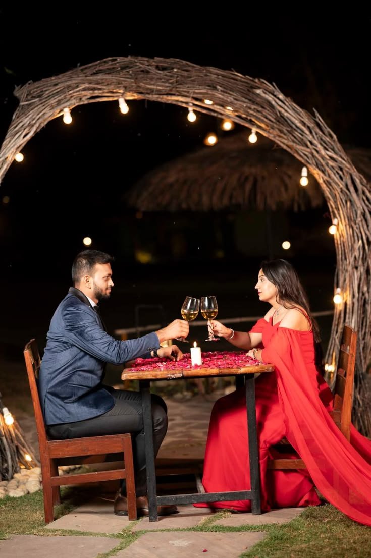 Luxe Outdoor Gazebo Setup